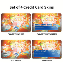 Load image into Gallery viewer, Nisekoi Chitoge Kirisaki Credit Card Skins (4-in-1 Pack)