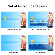 Load image into Gallery viewer, Nisekoi Chitoge Kirisaki Credit Card Skins (4-in-1 Pack)