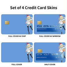 Load image into Gallery viewer, Nisekoi Chitoge Kirisaki Credit Card Skins (4-in-1 Pack)