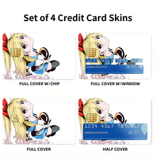 Load image into Gallery viewer, Nisekoi Chitoge Kirisaki Credit Card Skins (4-in-1 Pack)