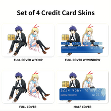 Load image into Gallery viewer, Nisekoi Chitoge Kirisaki Credit Card Skins (4-in-1 Pack)