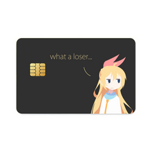 Load image into Gallery viewer, Nisekoi Chitoge Kirisaki Credit Card Skins (4-in-1 Pack)