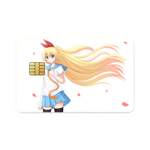Load image into Gallery viewer, Nisekoi Chitoge Kirisaki Credit Card Skins (4-in-1 Pack)