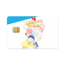 Load image into Gallery viewer, Nisekoi Chitoge Kirisaki Credit Card Skins (4-in-1 Pack)