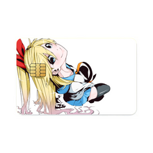 Load image into Gallery viewer, Nisekoi Chitoge Kirisaki Credit Card Skins (4-in-1 Pack)