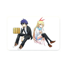 Load image into Gallery viewer, Nisekoi Chitoge Kirisaki Credit Card Skins (4-in-1 Pack)