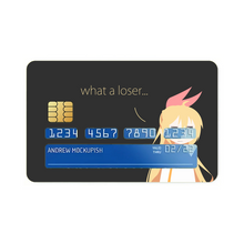 Load image into Gallery viewer, Nisekoi Chitoge Kirisaki Credit Card Skins (4-in-1 Pack)