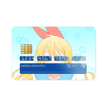 Load image into Gallery viewer, Nisekoi Chitoge Kirisaki Credit Card Skins (4-in-1 Pack)