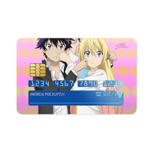 Load image into Gallery viewer, Nisekoi Chitoge Kirisaki Credit Card Skins (4-in-1 Pack)