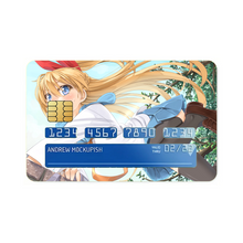 Load image into Gallery viewer, Nisekoi Chitoge Kirisaki Credit Card Skins (4-in-1 Pack)