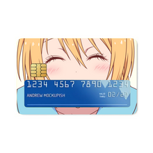 Load image into Gallery viewer, Nisekoi Chitoge Kirisaki Credit Card Skins (4-in-1 Pack)