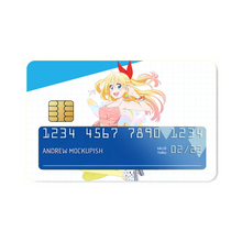 Load image into Gallery viewer, Nisekoi Chitoge Kirisaki Credit Card Skins (4-in-1 Pack)