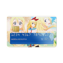Load image into Gallery viewer, Nisekoi Chitoge Kirisaki Credit Card Skins (4-in-1 Pack)
