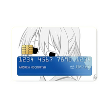 Load image into Gallery viewer, Nisekoi Chitoge Kirisaki Credit Card Skins (4-in-1 Pack)