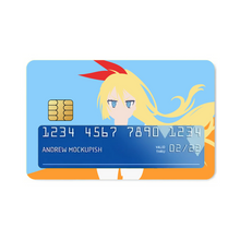 Load image into Gallery viewer, Nisekoi Chitoge Kirisaki Credit Card Skins (4-in-1 Pack)
