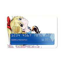 Load image into Gallery viewer, Nisekoi Chitoge Kirisaki Credit Card Skins (4-in-1 Pack)
