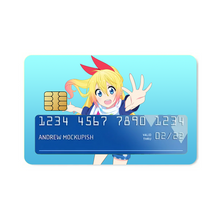 Load image into Gallery viewer, Nisekoi Chitoge Kirisaki Credit Card Skins (4-in-1 Pack)
