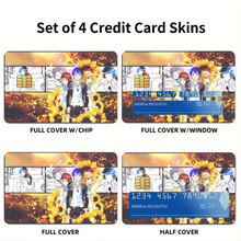 Load image into Gallery viewer, Nisekoi Chitoge Kirisaki, Kosaki Onodera Credit Card Skins (4-in-1 Pack)