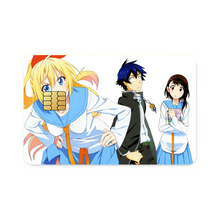 Load image into Gallery viewer, Nisekoi Chitoge Kirisaki, Kosaki Onodera Credit Card Skins (4-in-1 Pack)