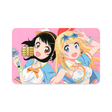 Load image into Gallery viewer, Nisekoi Chitoge Kirisaki, Kosaki Onodera Credit Card Skins (4-in-1 Pack)