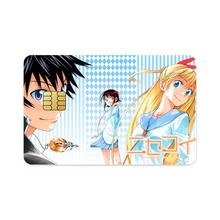 Load image into Gallery viewer, Nisekoi Chitoge Kirisaki, Kosaki Onodera Credit Card Skins (4-in-1 Pack)
