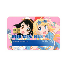 Load image into Gallery viewer, Nisekoi Chitoge Kirisaki, Kosaki Onodera Credit Card Skins (4-in-1 Pack)