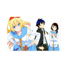 Load image into Gallery viewer, Nisekoi Chitoge Kirisaki, Kosaki Onodera Credit Card Skins (4-in-1 Pack)