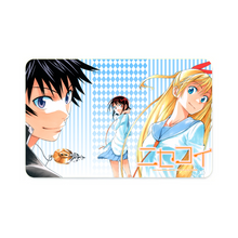 Load image into Gallery viewer, Nisekoi Chitoge Kirisaki, Kosaki Onodera Credit Card Skins (4-in-1 Pack)