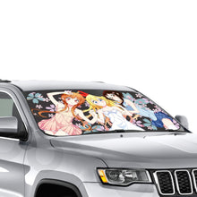 Load image into Gallery viewer, Nisekoi Chitoge Kirisaki, Kosaki Onodera, Marika Tachibana Car Sunshade