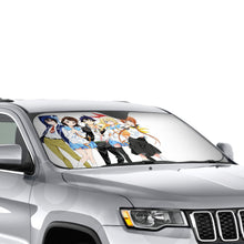 Load image into Gallery viewer, Nisekoi Chitoge Kirisaki, Kosaki Onodera, Seishirou Tsugumi, Marika Tachibana Car Sunshade