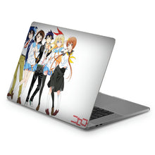 Load image into Gallery viewer, Nisekoi Chitoge Kirisaki, Kosaki Onodera, Seishirou Tsugumi, Marika Tachibana Macbook Skin