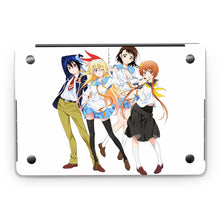 Load image into Gallery viewer, Nisekoi Chitoge Kirisaki, Kosaki Onodera, Seishirou Tsugumi, Marika Tachibana Macbook Skin