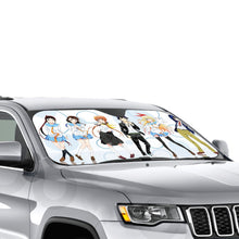 Load image into Gallery viewer, Nisekoi Chitoge Kirisaki, Kosaki Onodera, Seishirou Tsugumi, Marika Tachibana, Ruri Miyamoto Car Sunshade