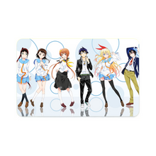 Load image into Gallery viewer, Nisekoi Chitoge Kirisaki, Kosaki Onodera, Seishirou Tsugumi, Marika Tachibana, Ruri Miyamoto Credit Card Skins (4-in-1 Pack)