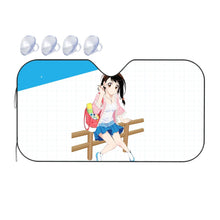 Load image into Gallery viewer, Nisekoi Kosaki Onodera  Car Sunshade