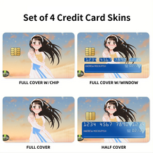 Load image into Gallery viewer, Nisekoi Kosaki Onodera Credit Card Skins (4-in-1 Pack)