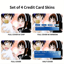 Load image into Gallery viewer, Nisekoi Kosaki Onodera Credit Card Skins (4-in-1 Pack)