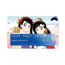 Load image into Gallery viewer, Nisekoi Kosaki Onodera Credit Card Skins (4-in-1 Pack)