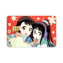 Load image into Gallery viewer, Nisekoi Kosaki Onodera, Ruri Miyamoto Credit Card Skins (4-in-1 Pack)