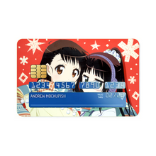 Load image into Gallery viewer, Nisekoi Kosaki Onodera, Ruri Miyamoto Credit Card Skins (4-in-1 Pack)