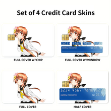 Load image into Gallery viewer, Nisekoi Marika Tachibana Credit Card Skins (4-in-1 Pack)