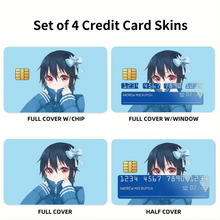 Load image into Gallery viewer, Nisekoi Seishirou Tsugumi Credit Card Skins (4-in-1 Pack)