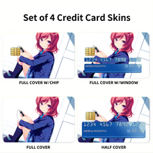 Load image into Gallery viewer, Nishikino Maki Credit Card Skins (4-in-1 Pack)