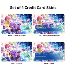 Load image into Gallery viewer, No Game No Life Credit Card Skins (4-in-1 Pack)