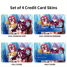 Load image into Gallery viewer, No Game No Life Credit Card Skins (4-in-1 Pack)