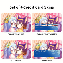 Load image into Gallery viewer, No Game No Life Credit Card Skins (4-in-1 Pack)