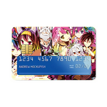 Load image into Gallery viewer, No Game No Life Credit Card Skins (4-in-1 Pack)