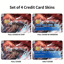 Load image into Gallery viewer, Nobara Kugisaki Credit Card Skins (4-in-1 Pack)
