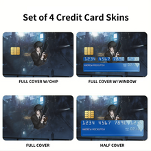 Load image into Gallery viewer, Nobuchika Ginoza Credit Card Skins (4-in-1 Pack)
