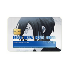 Load image into Gallery viewer, Nobuchika Ginoza Side view Credit Card Skins (4-in-1 Pack)